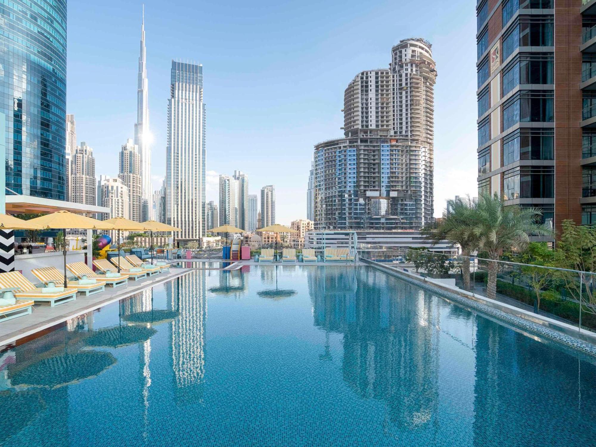 Pullman Dubai Downtown Hotell Exteriör bild